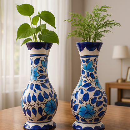 Long Neck Vases - Set of 2 | Premium Home Décor